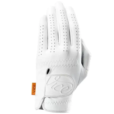 Guanto da golf Vice Pure, bianco