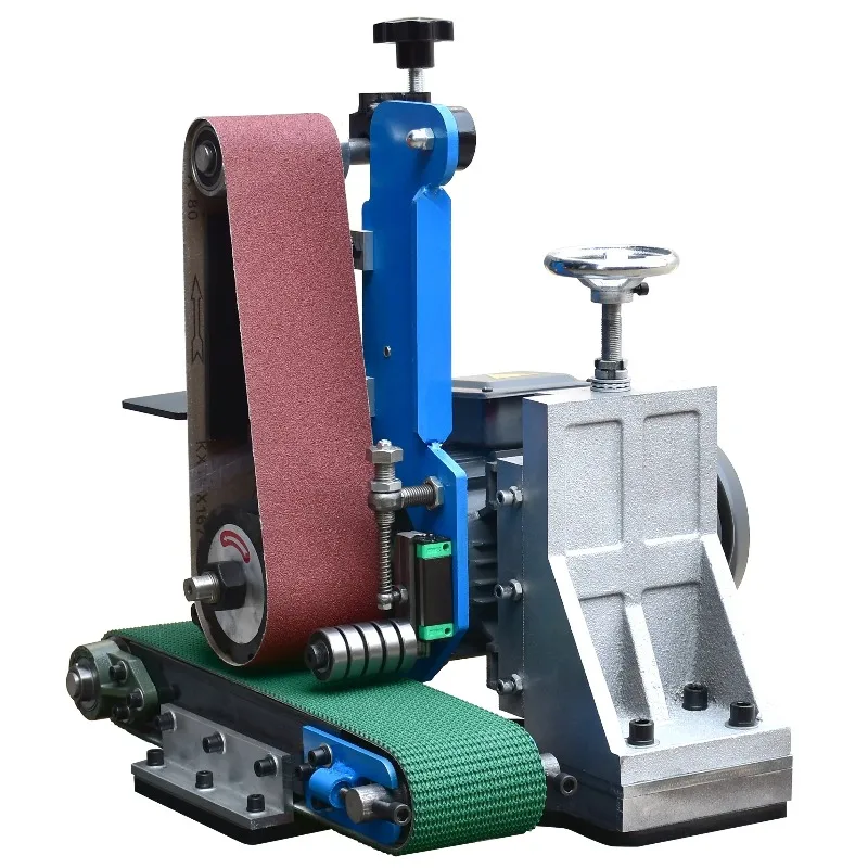 Automatic Broadband Flat Polishing Grinding Machine Water-Wet Aluminum Stainless Steel Sander Used Gearbox Engine Motor Bearing