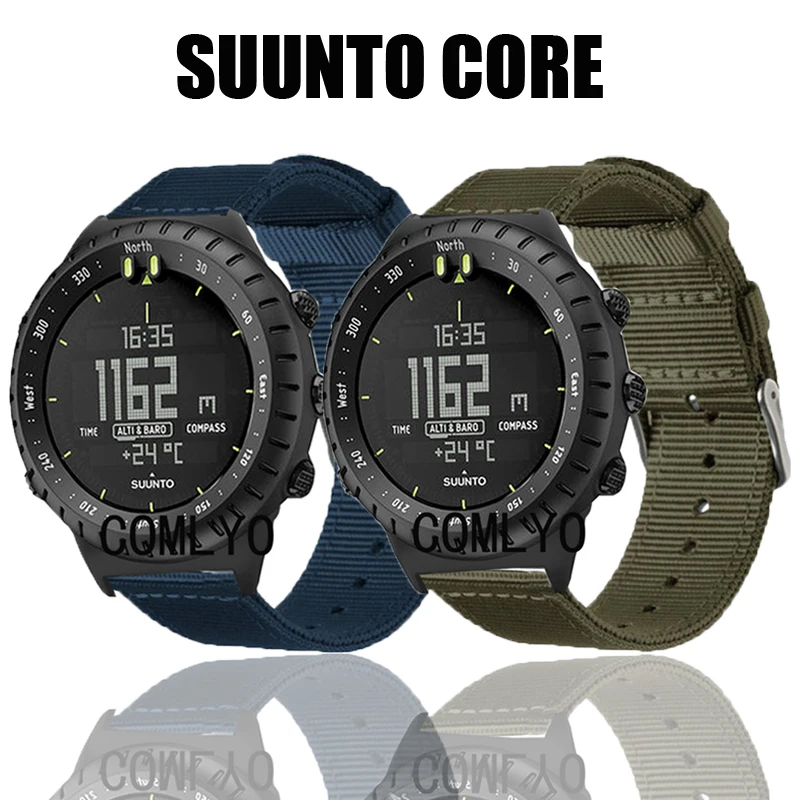 Wristband for Suunto Core Strap Smart watch Band Nylon Canva Soft sports Belt