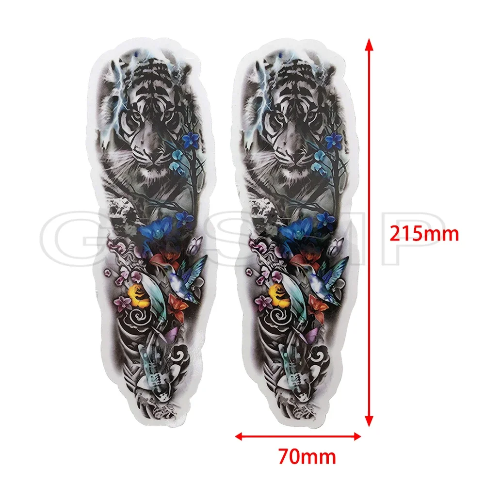 New Color Motorcycle Front Fork animal Skull Decal Universal Sticker Tag Paster fit For Harley Kawasaki Suzuki Honda Yamaha