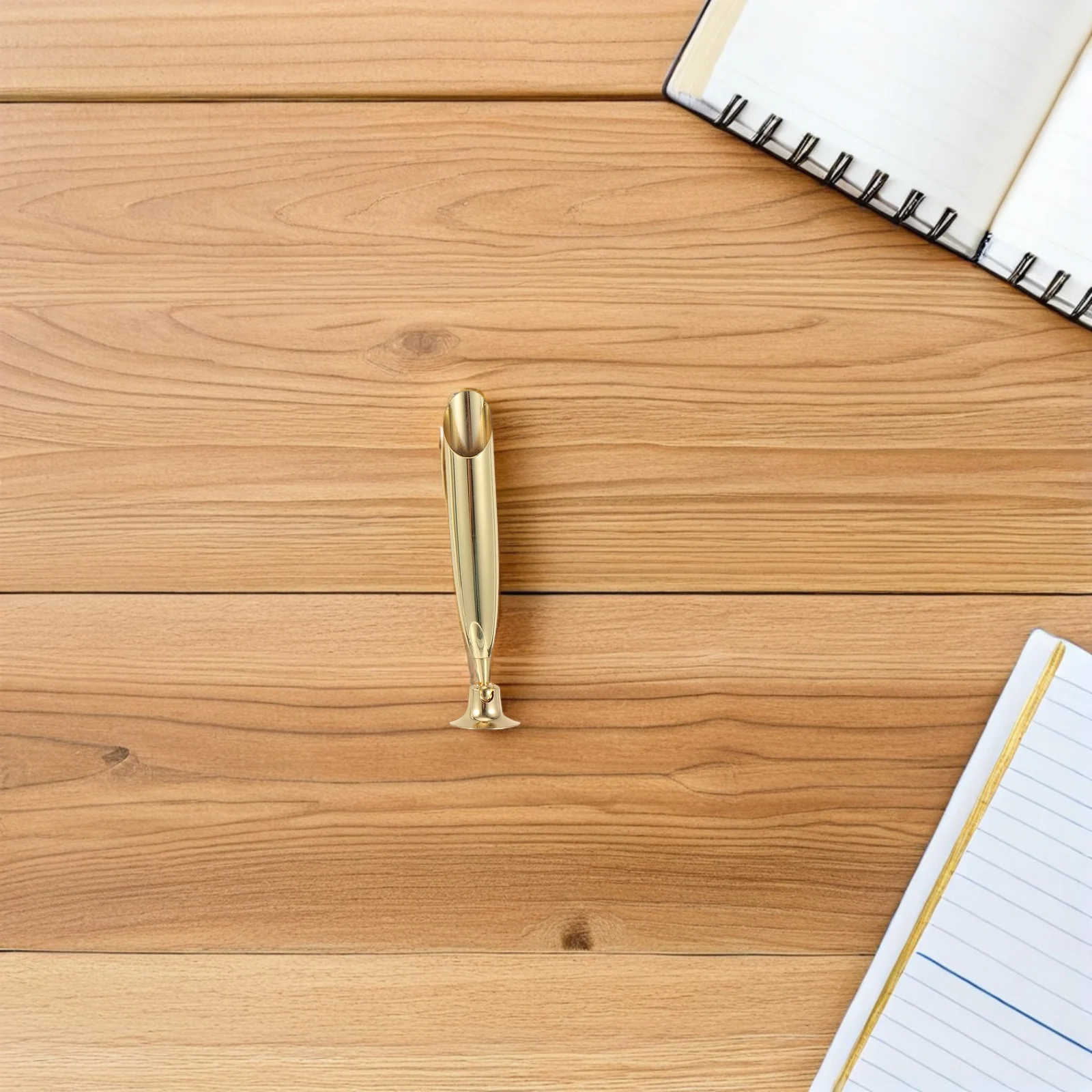 6Pcs Stable Base Pen Rest Stand Metal Insertion Holder for Quill Signature Pens Modern Minimalist Design Vertical Pen Holder