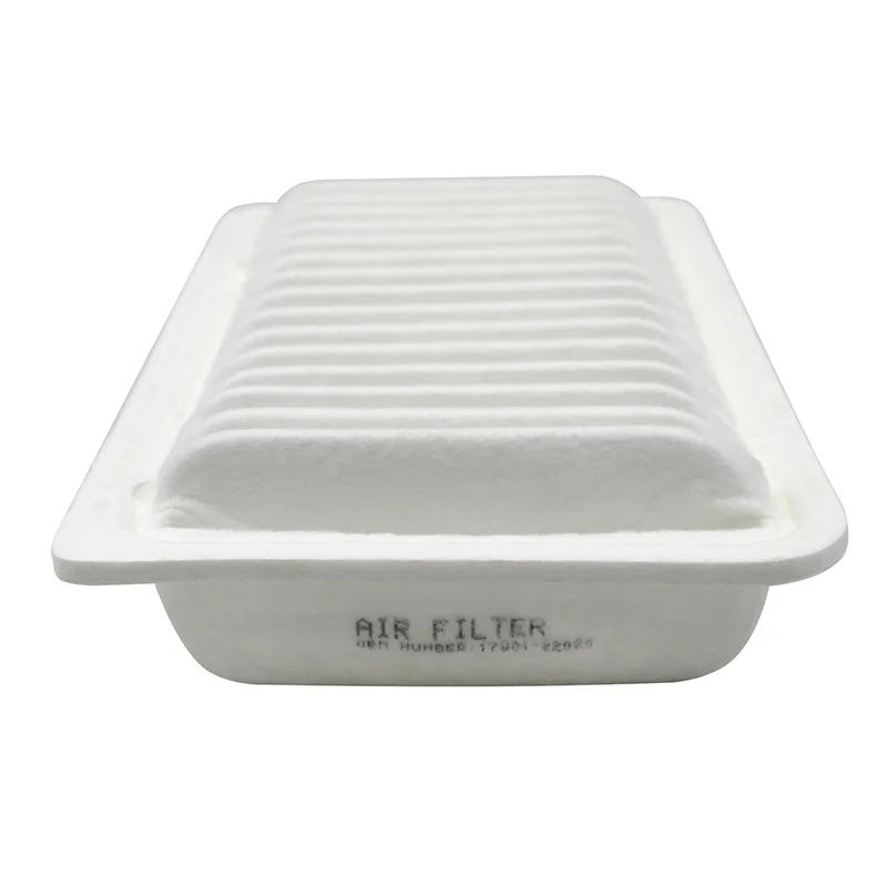 ไส้กรองอากาศเครื่องยนต์แบบสองชิ้น 17801-22020 17801-YZZ03 สำหรับรถยนต์โตโยต้า ปี 02-09