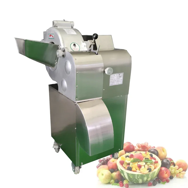 New Vegetable Shredder Dicing Fruit Salad Vegetable Cutter Machine Multifunctional Mango Carrot Potato Onion Dicer Machine