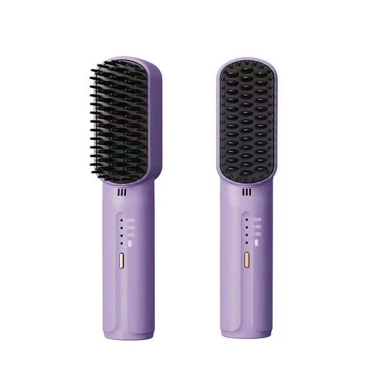 New Goddess Wireless Straight Hair Moisturizing Negative Ion Portable  Mini Comb