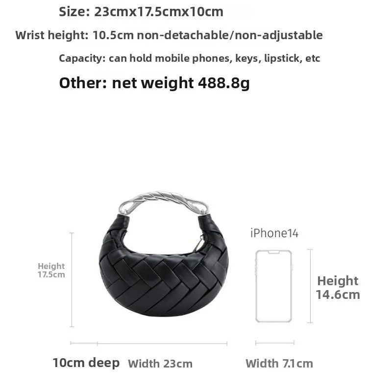 حقيبة عش الطيور JW PEI، حقيبة منسوجة، طراز جديد للنساء، حقيبة كتف، حقيبة كروس، حقيبة يد صغيرة راقية