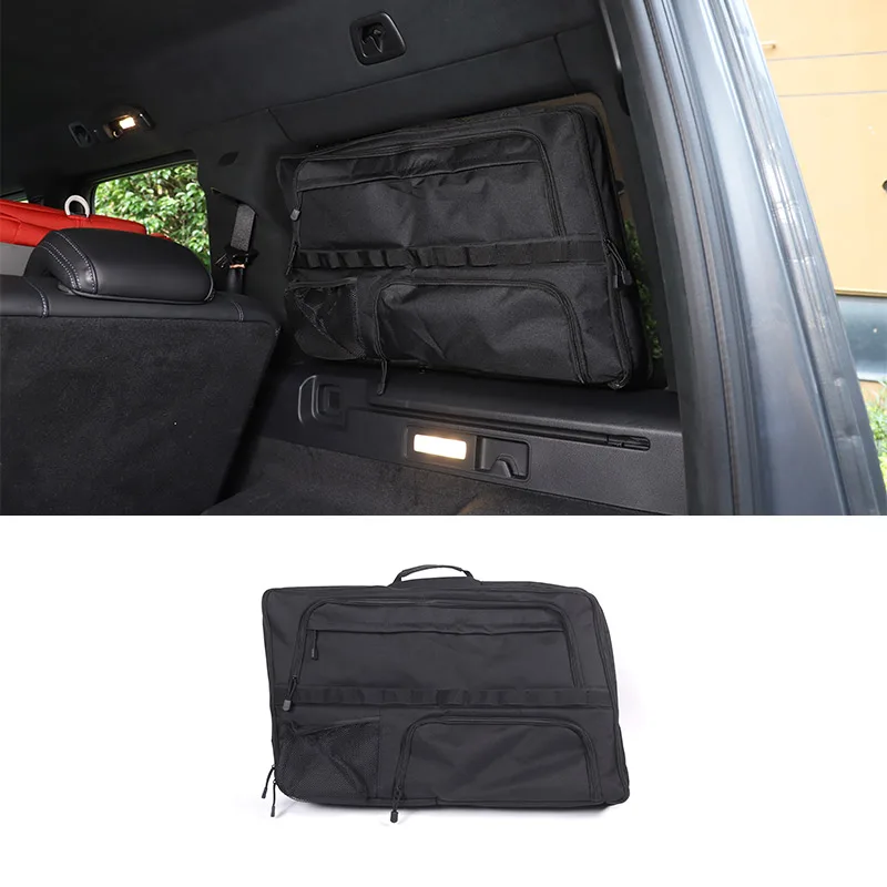 For Mercedes-Benz G-Class W463 W464 2004-2023 Oxford Cloth Black Car Styling Car Trunk Side Window Bag Car Interior Accessories