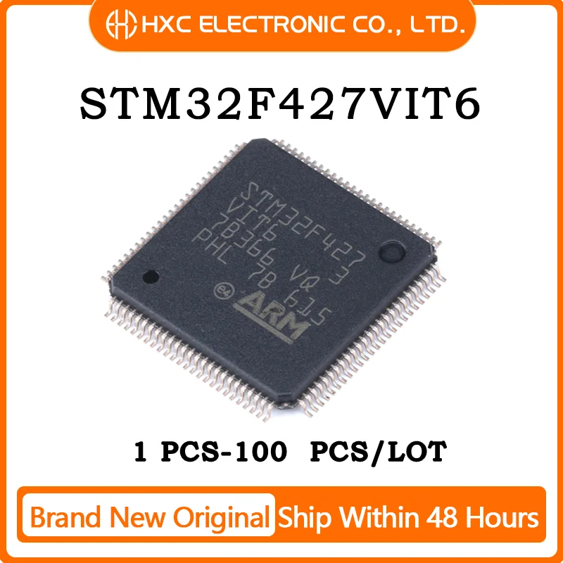 1PCS/5PCS/10PCS 100% New STM32F427VIT6 STM32F 32-bit Microcontroller MCU Chip IC