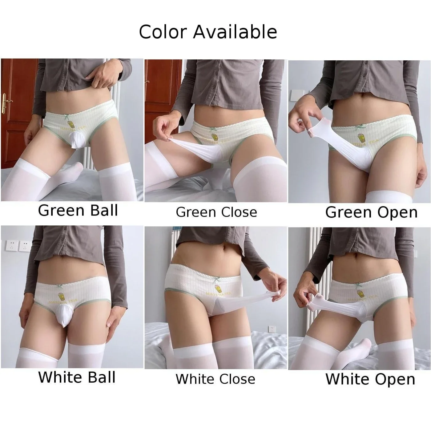 Cotton Soft Women Panties for Mens Penis Pouch Underwear Sissy Lingerie Men Panties Mid Waist Underpant Adult Mens Briefs FZ10