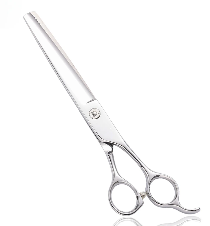 7-inch dog and cat grooming texture blender and thinner pet scissors