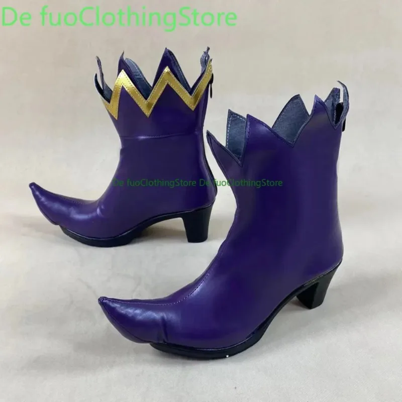 Defuo Live Natsumi Cosplay Shoes Anime Convention Boots Anime Game Role-playing Shoes And Boots Halloween Party