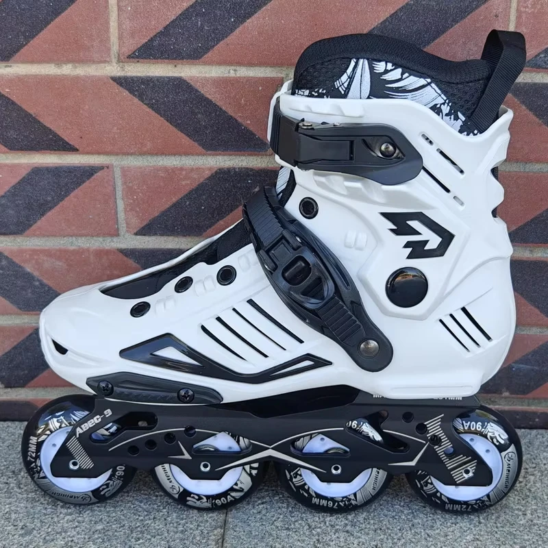 

Роликовые коньки, оптовая продажа, роликовые коньки, профессиональная слаломная роликовая скорость, 4-отровая обувь для катания на роликовых коньках для взрослых