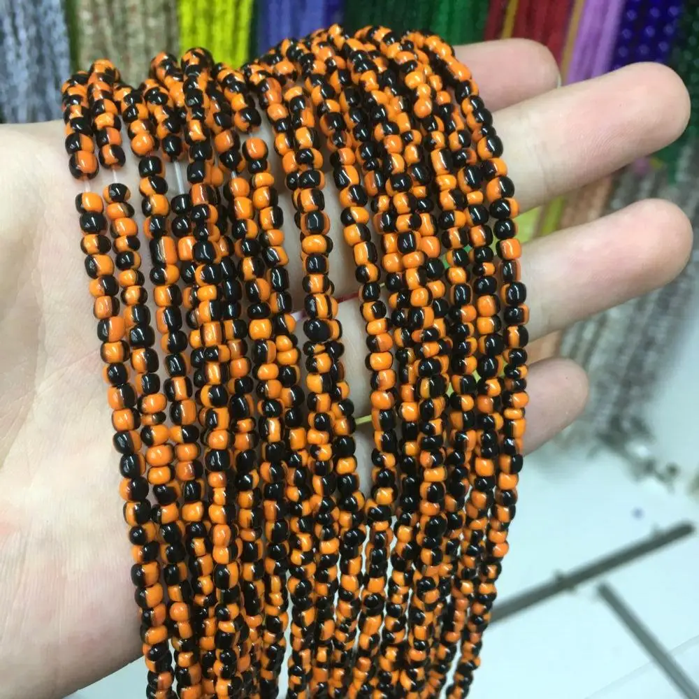 5pcs Glass Multicolor Bead Cute Lampwork Small Spacer Loose Beads For Jewelry Making DIY Bracelet Necklace Accessroeis