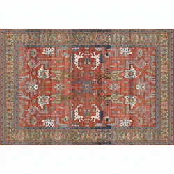 Vintage Moroccan Rug, Used In The Family Living Room Bedroom Bedside Persian Rug Coffee Table Mat Bohemian Carpet Floor Mat