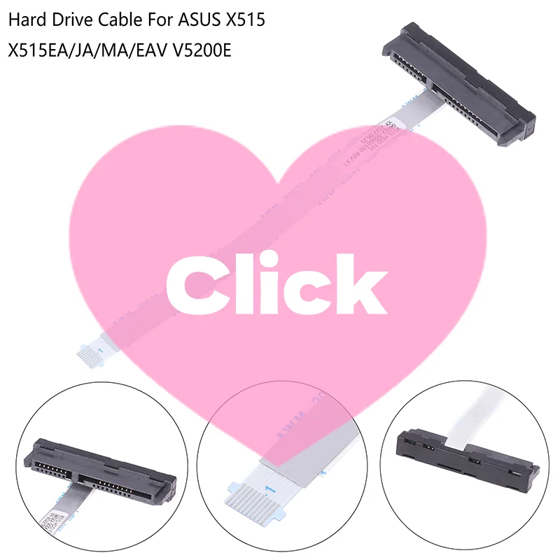 

Кабель HDD для ноутбука ASUS X515 X515EA/JA/MA/EAV V5200E F515, жесткий диск SATA, разъем для жесткого диска SSD, гибкий кабель