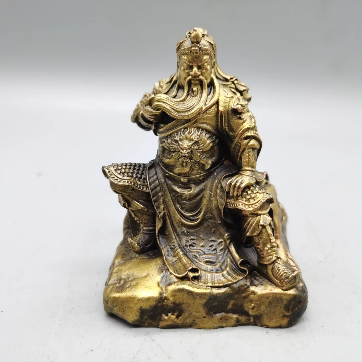 

Copper ware, Guan Gong, brass, Guan Gong, Wu Caishen, exquisite home craftsmanship