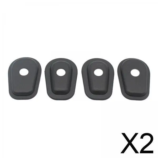 

Durable Plastic Turn Signal Indicator Spacers Easy Install Black for Kawasaki Z900 Z1000SX KLE 500 ZX10R