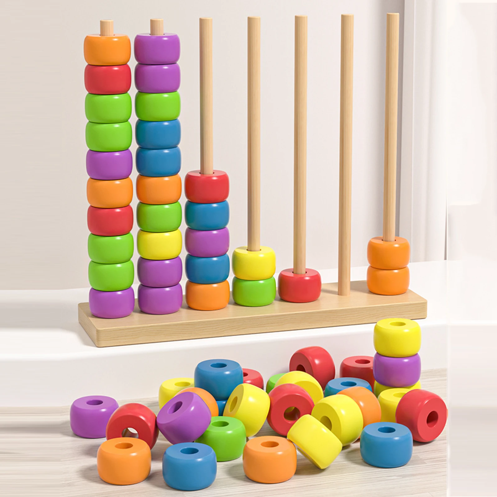 wood-color-matching-stacking-puzzle-fit-2-players-fast-pattern-challenge-ring-stack-puzzle-for-family-fun-and-strategy-lovers