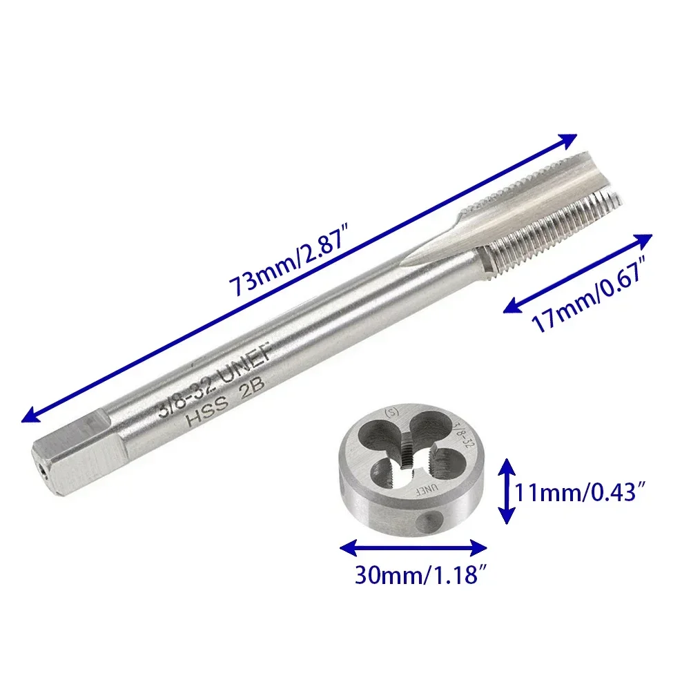 Tap Tap And Die 2pcs 3/8\