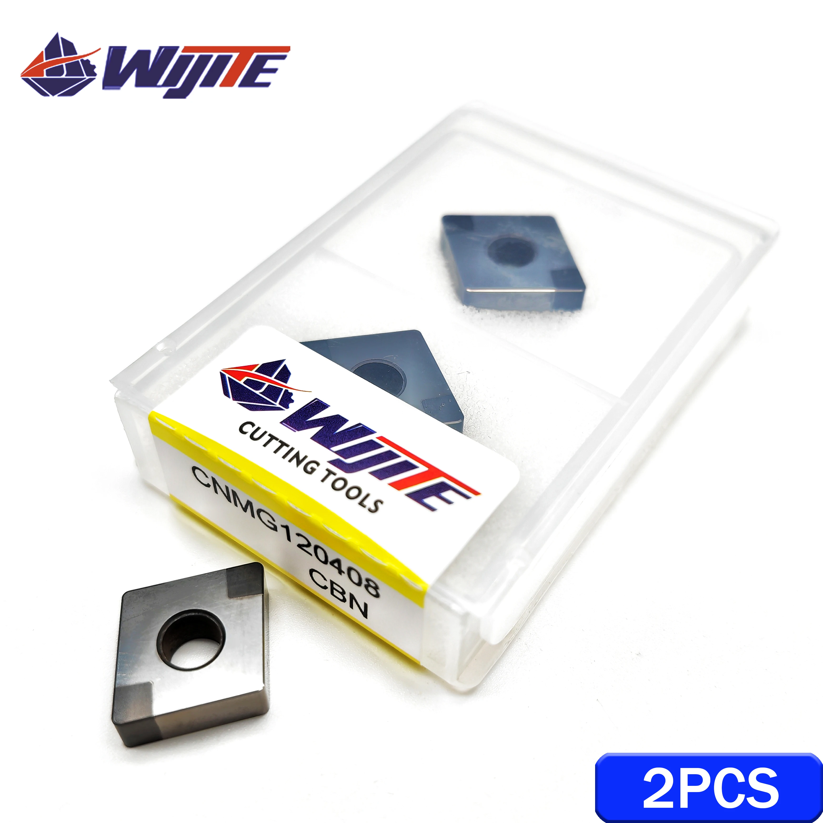 Imagem -02 - Cnc Cnmg120404 Cnmg120408 Cnmg120412 Cbn Usinagem de Ferramentas de Torneamento Materiais de Alta Dureza Aço Duro e Ferro Fundido