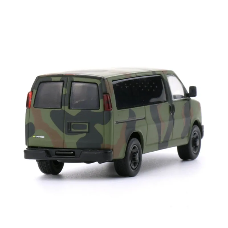 596 Diecast Maßstab 1:64 Express Van Legierung Simulation Auto Modell Statische Sammlung Dekoriert Urlaub Geschenke Spielzeug Souvenir Geschenk