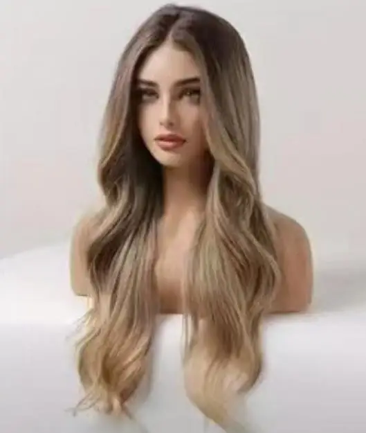 European And American Comfortable Wig Cover, Light Brown, Hot Selling Color Design Hairstyle, Available For Wholesale