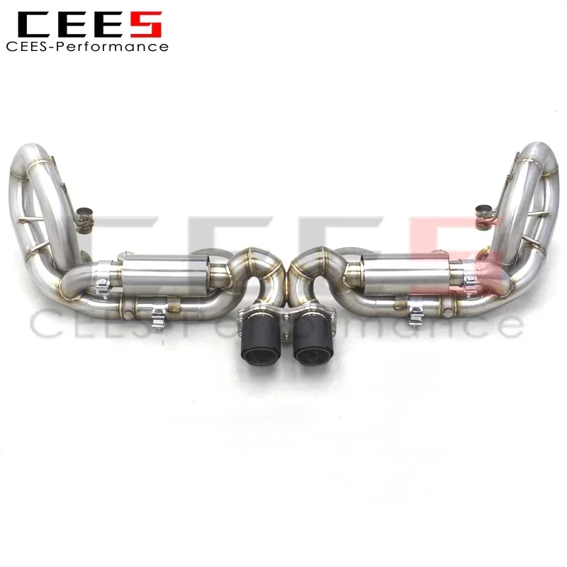 

CEES Catback Exhaust Pipes Escape System for Porsche 911 991/991.1 GT3 4.0 2015-2018 Stainless Steel Exhaust Pipe Muffler