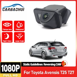 car reversing rear view camera For Toyota Avensis T25 T27 CCD Full HD Night Vision reverse Parking camera high quality RCA