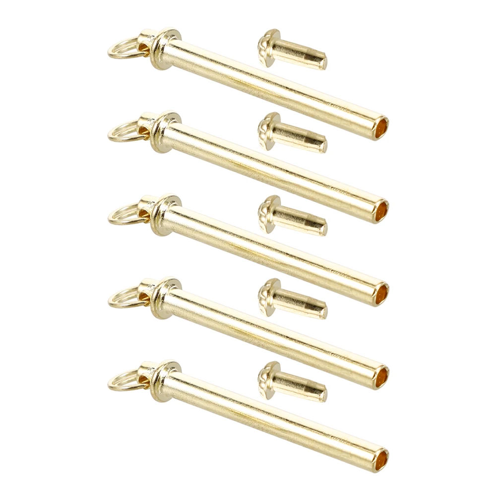 

5 Sets Fan Nail Accessories Shaft Fasteners Replacement Hand Rivet Nut Handheld Parts Manual Iron