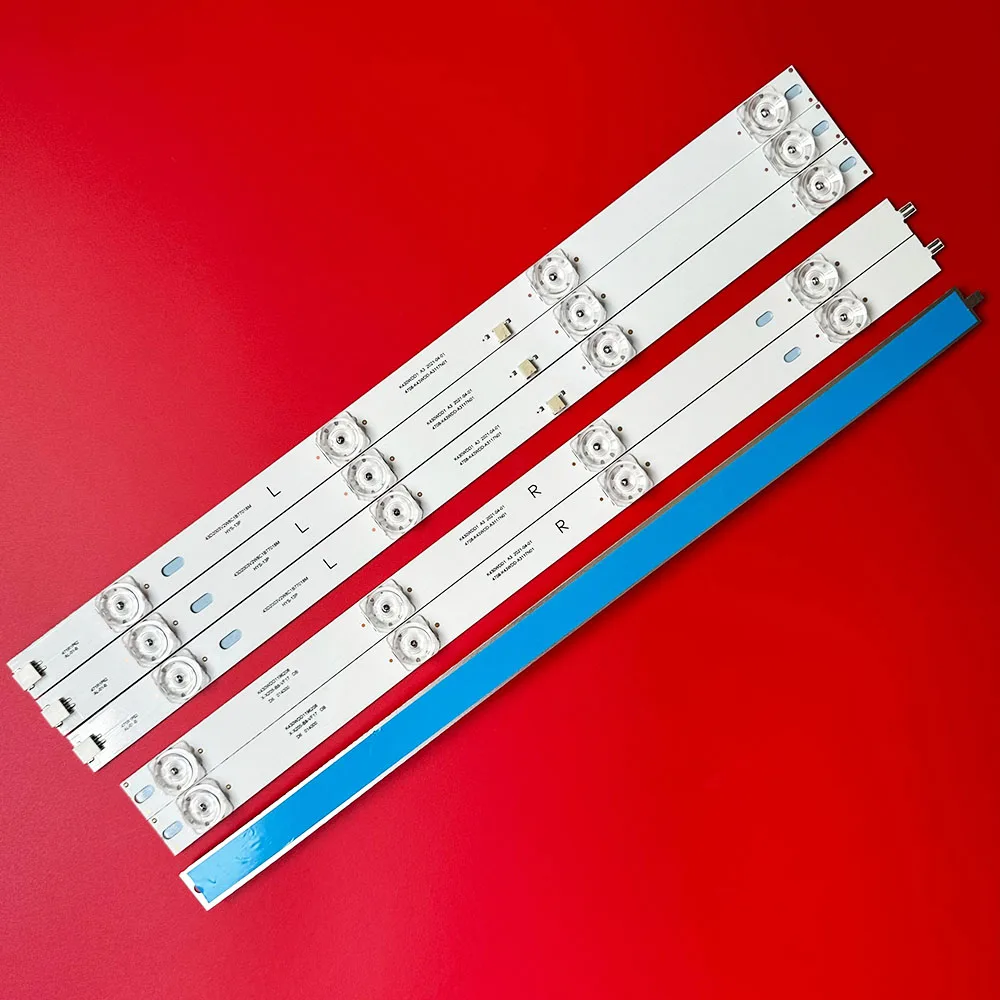 1/3 Sets LED Light Bar for 4708-K43WDD-A3117N01/A1113N03 43LFA69k 43LUA69K