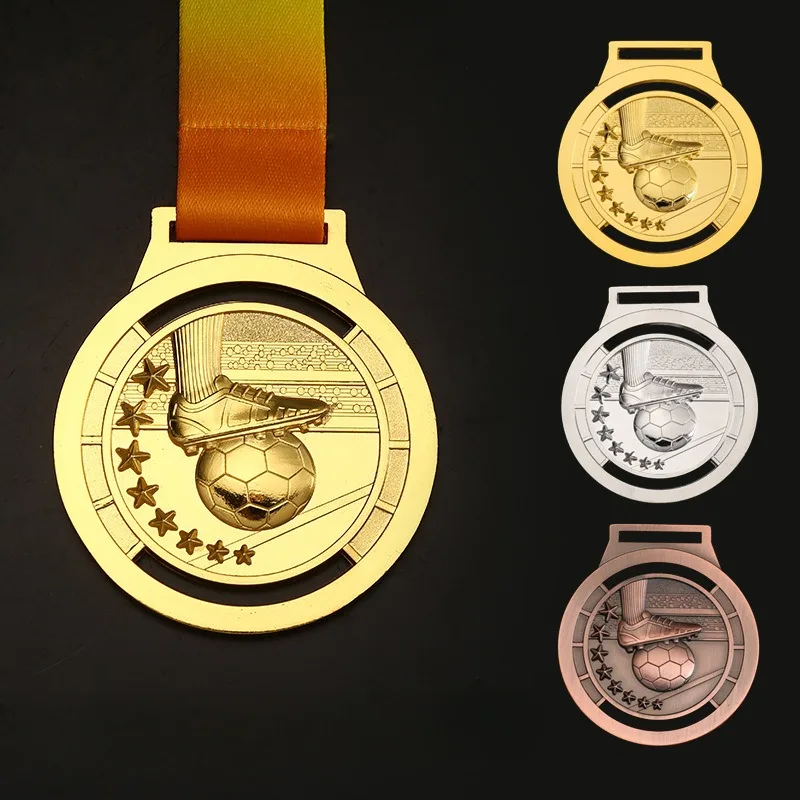 

MEDALS custom listing Sports metal MEDALS Custom football games Student games award prizes gold, silver and copper