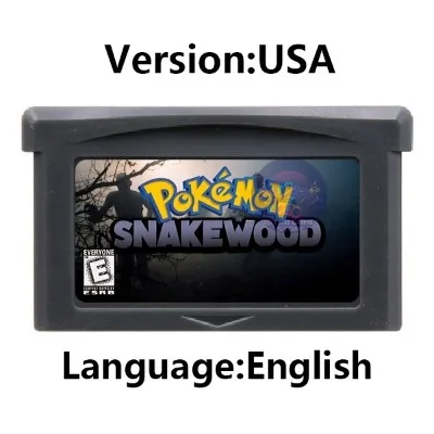 GBA Game Cartridge Pokemon Series Crown Flory Sky Unbound Quetzal geglazuurde Gaia Emerald Legacy videogameconsolekaart