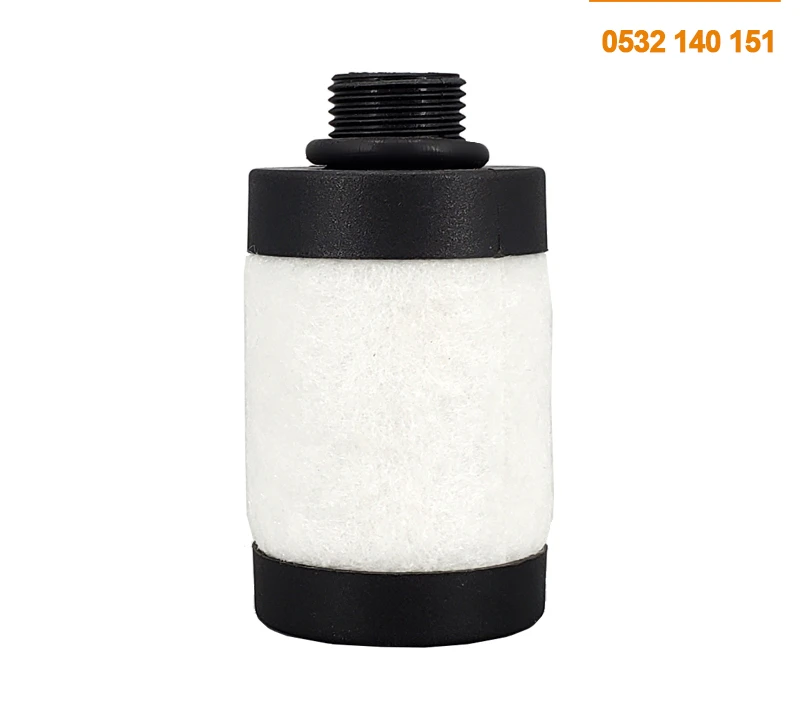 Vacuum Pump Oil Mist Filter Cartridge 0532140151 Oil Gas Separator Fits R5003 R5006 Single Stage Vane Vacuum Pump