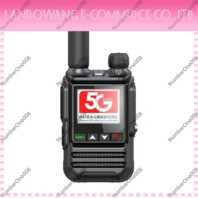 5G PoC Walkie Talkie SIM Card Mini Handheld Long Range Radio for Outdoor Team