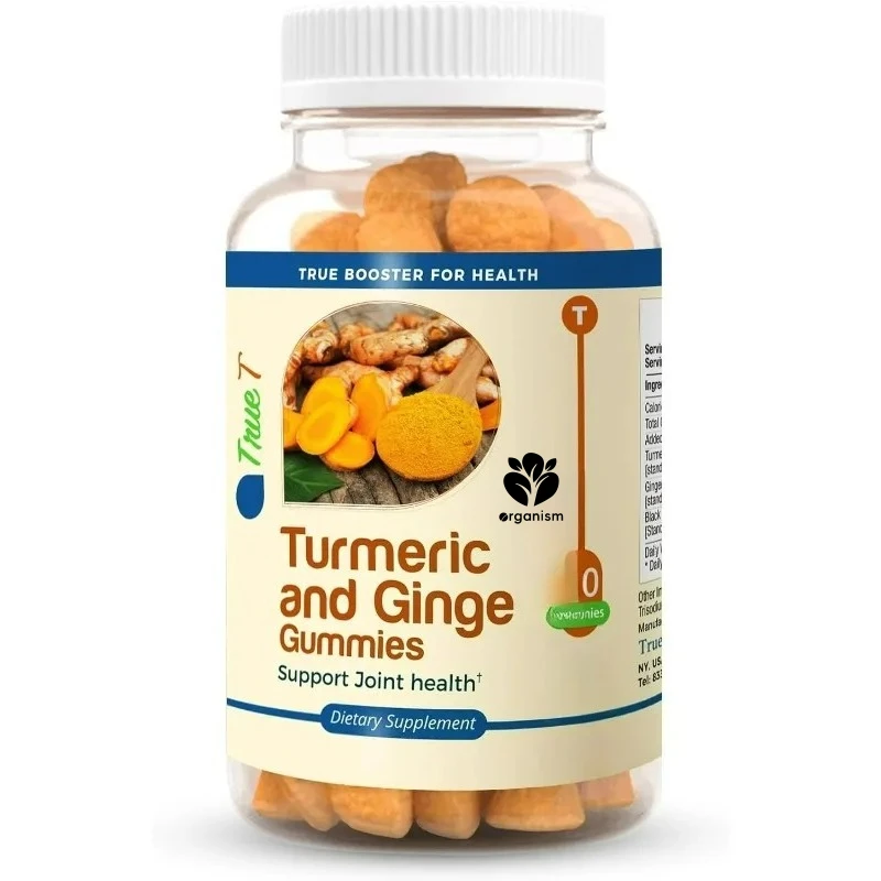 

Дополнительные жевательные конфеты со вкусом куркумы и имбиря, органический куркумин, сочетания из 95% куркумина, 5 корней имбиря, 60 жевательных жевательных конфет.