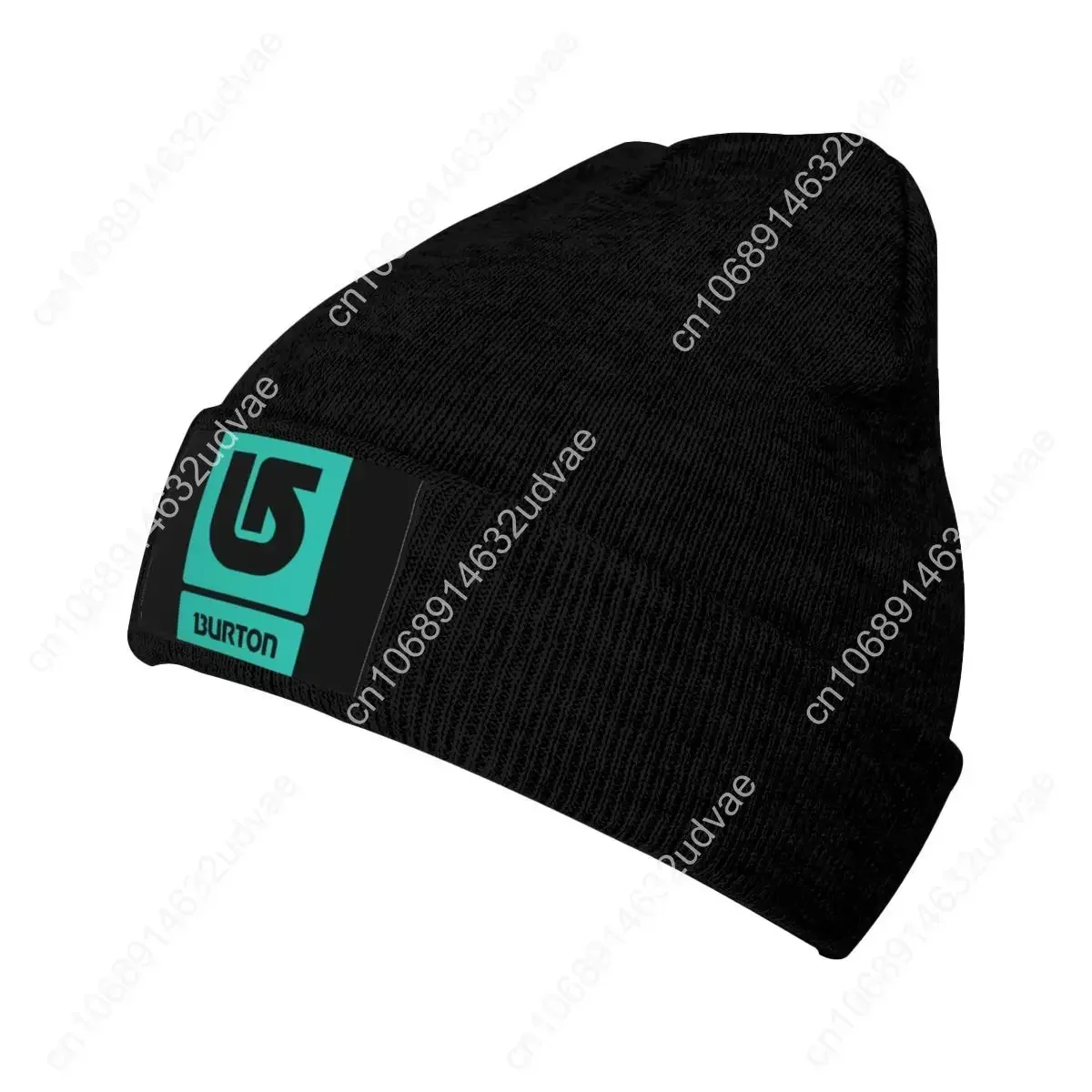 Burton Corp Vertical Heather Knitted Beanie Hat Beanies Cap Cool Vintage Comfortable