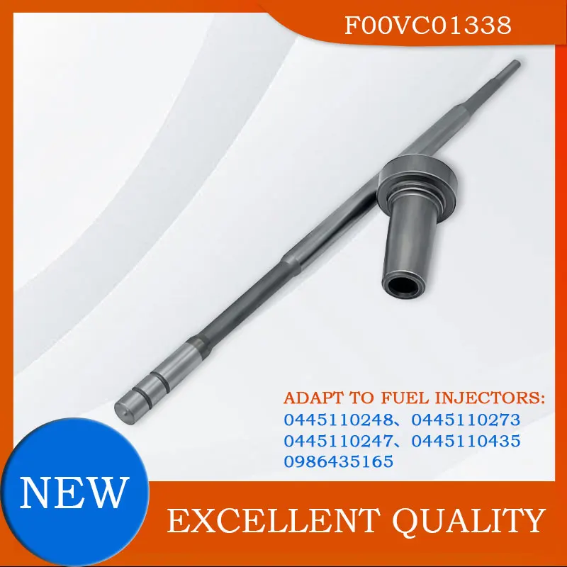 F00VC01338 4Pcs - Valve Assemblies Suitable For 0445110248 0445110247 0445110273 0445110435 0986435165 Model Injectors YF1128