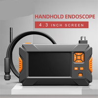 4.3Inch IPS Screen 8MM 2MP 1080P  Industrial Handheld  Endoscope Detachable CMOS Borescope Inspection Digital Microscope Camera