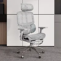 Armchair Breathable Backrest Office Chairs Computer Bedroom Recliner Ergonomic Office Chairs Desk Mobile