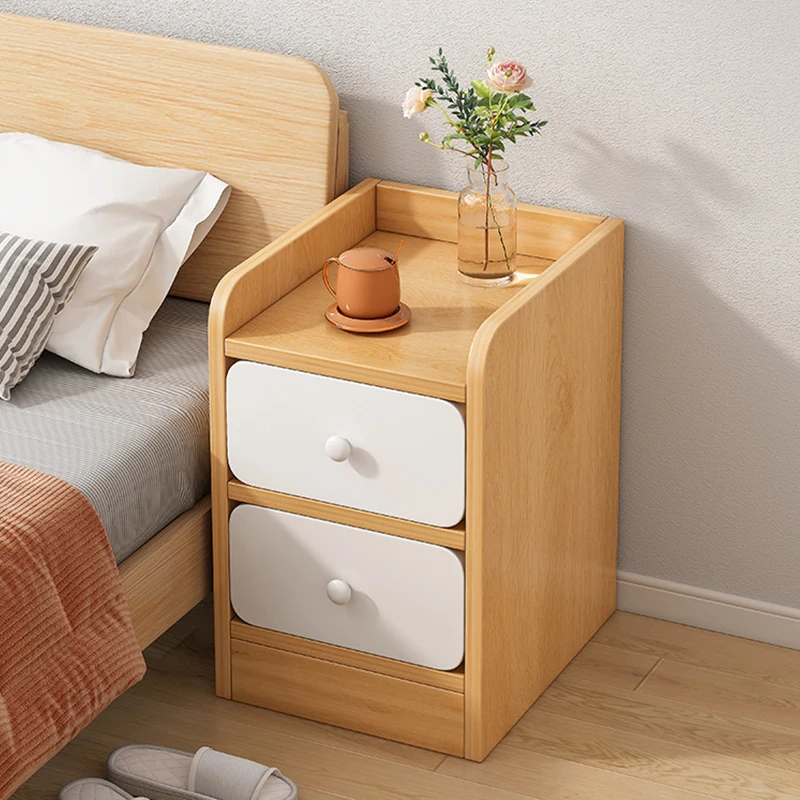 

Nightstands Modern Super Narrow Bedside Cabinet Small Size Cabinet Mini Simple Storage Bedroom Simple Seam Bedside Cabinet