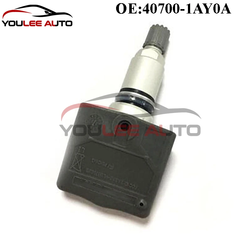 

4 шт. 40700-1AY0A 407001AY0A 407002138R TPMS датчик давления в шинах 433 МГц для Infiniti G35 Nissan 370Z GTR Renault Koleos автозапчасти