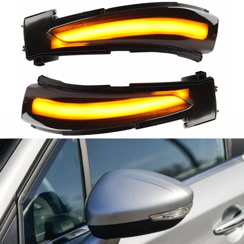 For Peugeot 508 SW 2010-2017 Citroen DS5 C4 Grand Picasso II 2010 2011-2017 LED Dynamic Turn Signal Rearview Mirror Indicator