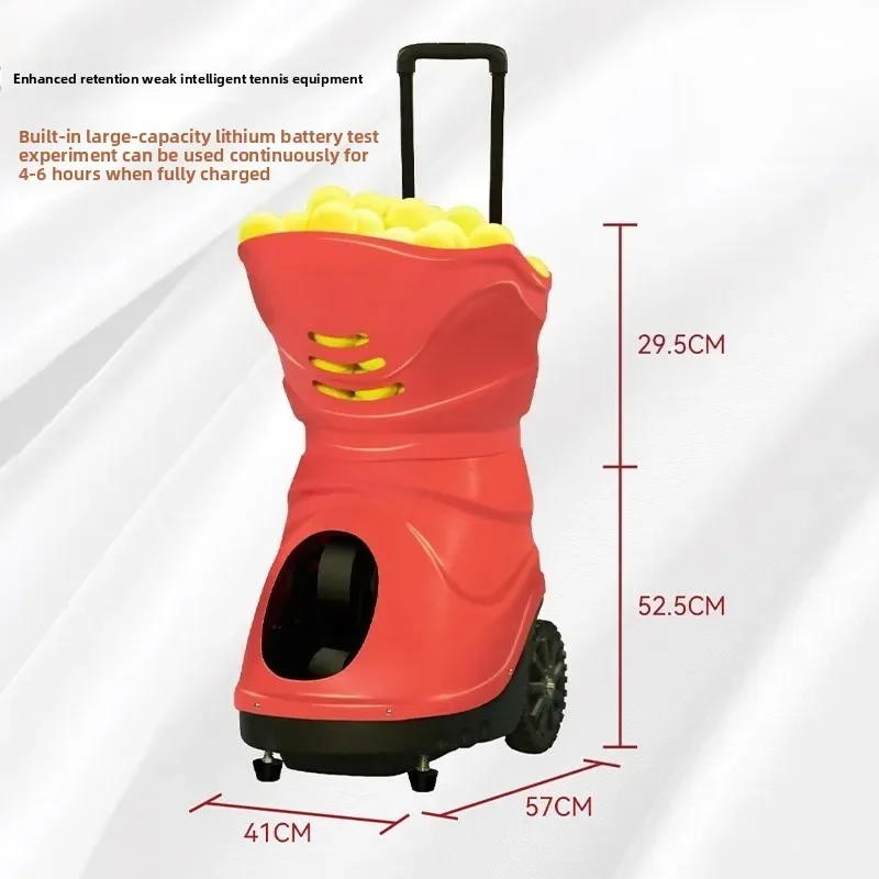 Intelligent tennis serve machine, single-player automatic training left and right serve, high-pressure volley portable serve,