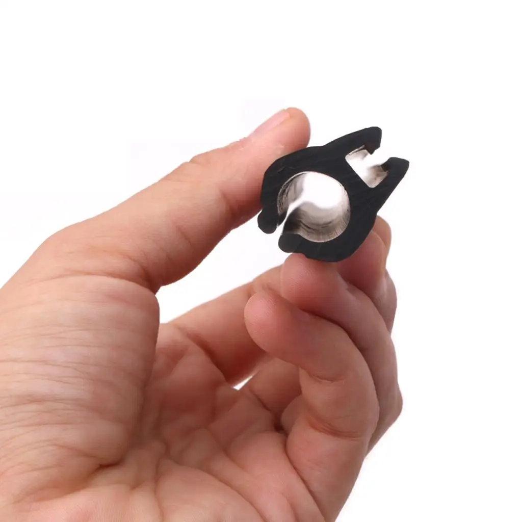 

Rubber Guitar Pick Holder Clip for Microphone Stand Music Equipment Accessory for Quick Pick Access Stage Use