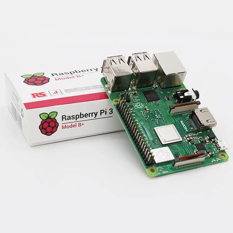 Оригинальный модуль Raspberry Pi 3B+ 1.4 ГГц с Wi-Fi