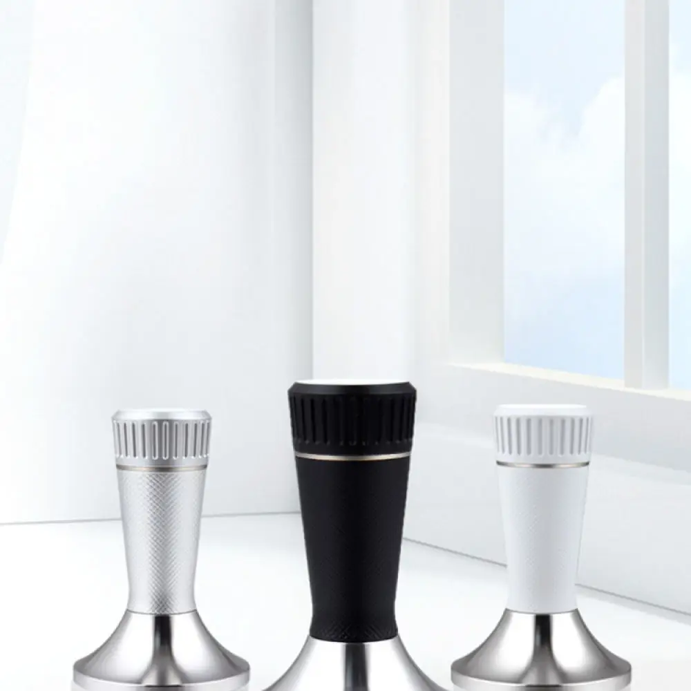 Stainless Steel Coffee Tamper Distributor Mesh Grip Espresso Powder Pressing Tool Efficient Barista Accessory Kitchen Appliance