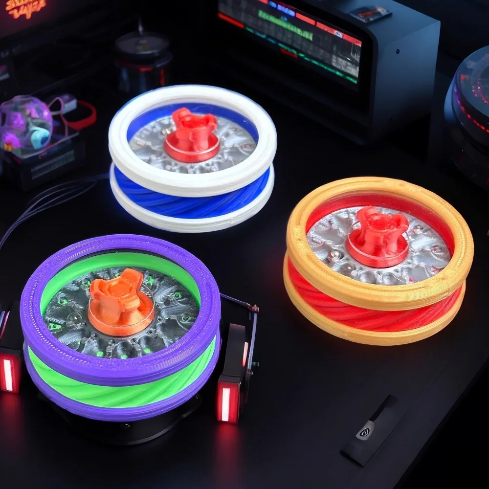 Roulette Plattenspieler Würfel Fidget Roller Spinner Party Spiel Büro Schreibtisch Spielzeug Kreisel Spitze Gyro EDC Stress Relief Anti Angst