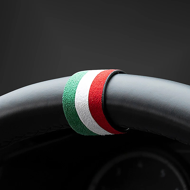 Ensemble universel de retour standard de volant, accessoires de modification de voiture, ligne centrale, marquage créatif, autocollant rapide, 1PC