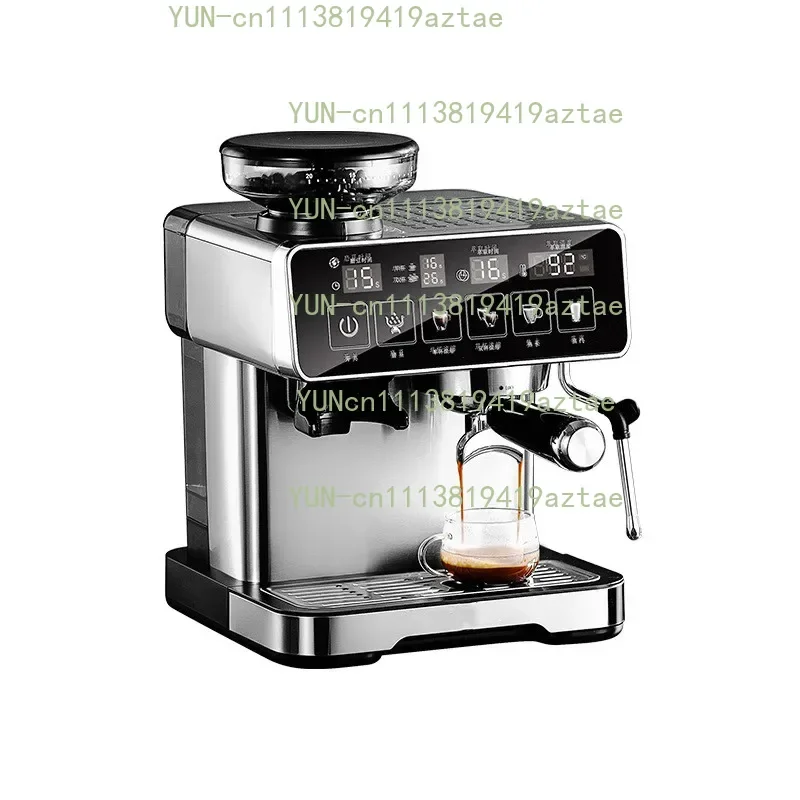 20Bar Espresso Machine with Milk Frother – Fully Automatic Coffee Maker, Built-in Grinder, Smart Touch Screen, for Home/Office