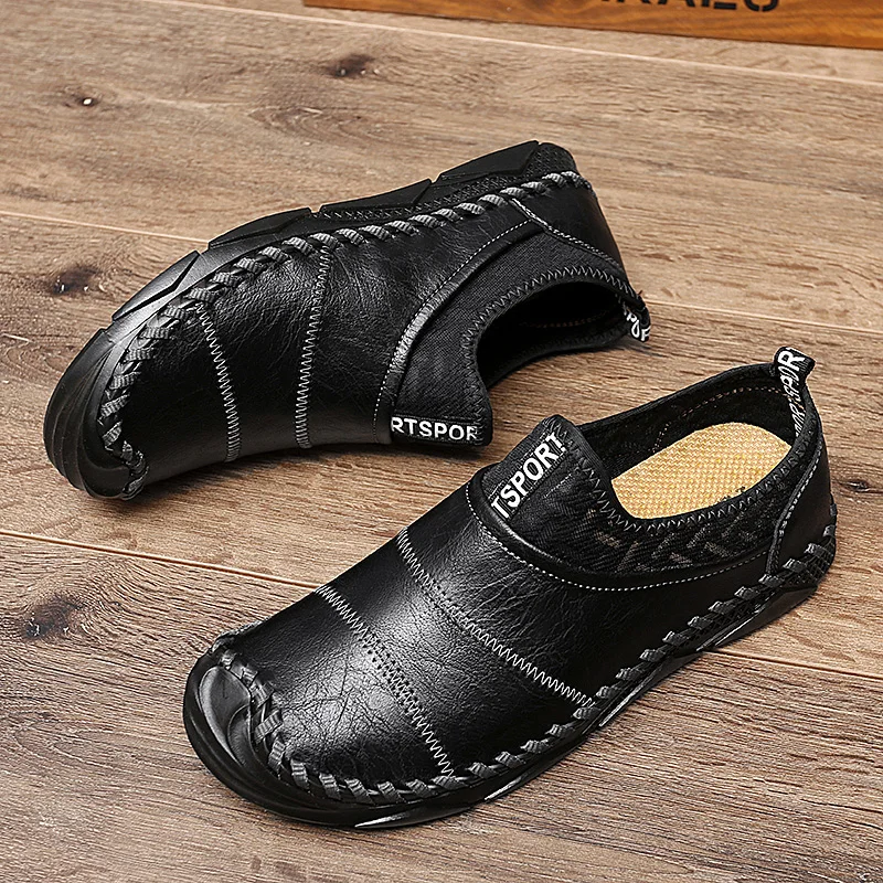 Casual Mens Loafers Leather Formal Shoes For Men Tenis Masculinos Originais Luxury Designer Shoe High Quality Fashion Shose 2023