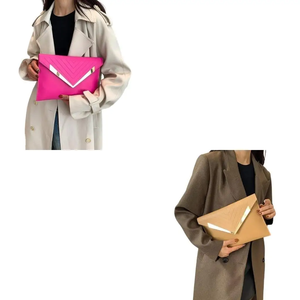 

652F Stylish Purse Lightweight PU Evening Bag Versatile & Fashionable Handbag for Women Girls Suitable for Special Occasions